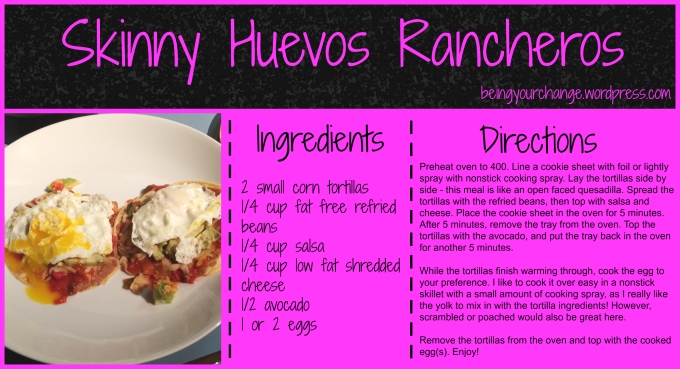 skinny huevos rancheros recipe